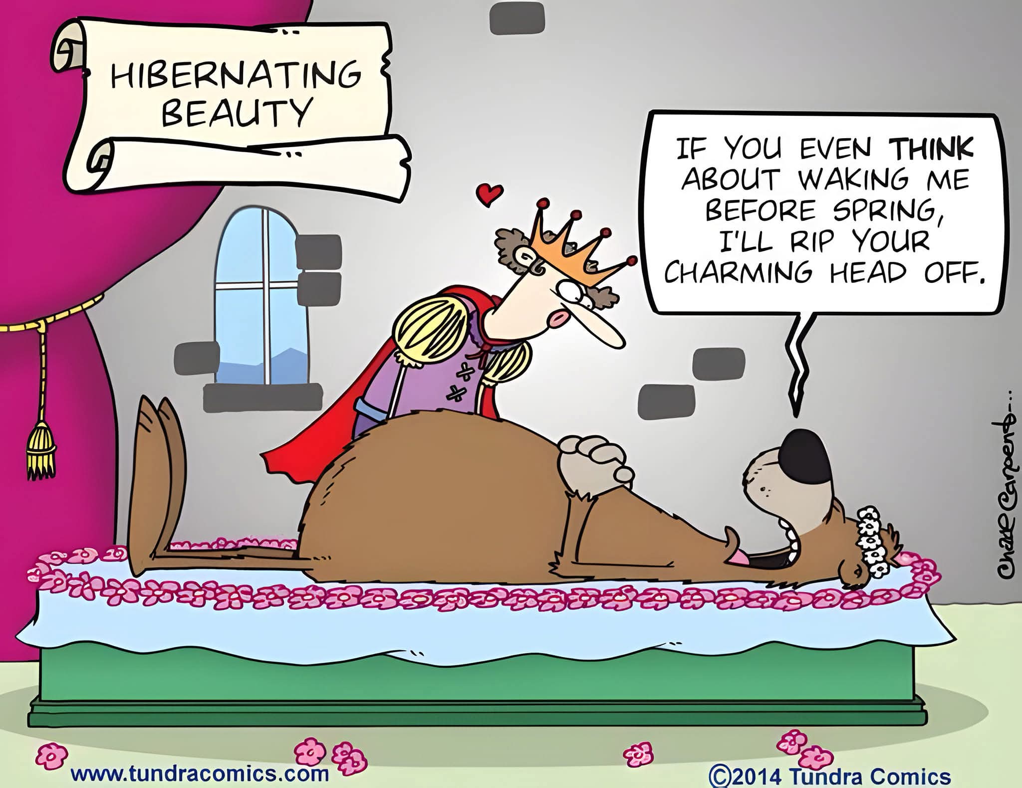 hibernating - zahibernowana, hibernujące, w stanie hibernacji